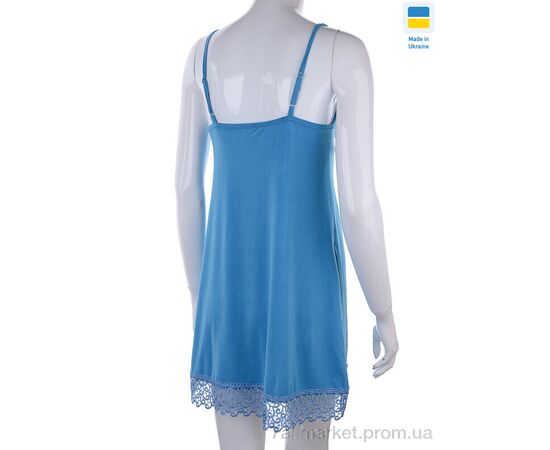 Фотография Ночная рубашка Весна/осень 8289 blue (3 шт. р.сетка 46-50) "Nadia & Natali" недорого оптом от прямого поставщика, изображение 2