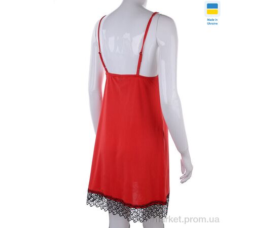 Фотография Ночная рубашка Весна/осень 8288 red (3 шт. р.сетка 46-50) "Nadia & Natali" недорого оптом от прямого поставщика, изображение 2