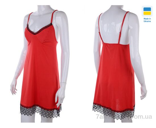 Фотография Ночная рубашка Весна/осень 8288 red (3 шт. р.сетка 46-50) "Nadia & Natali" недорого оптом от прямого поставщика, изображение 3