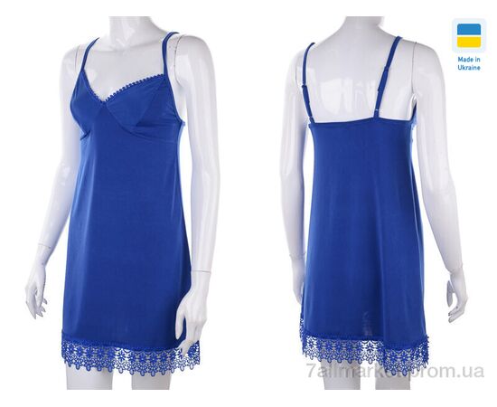 Фотография Ночная рубашка Весна/осень 8288 d.blue (3 шт. р.сетка 46-50) "Nadia & Natali" недорого оптом от прямого поставщика, изображение 3