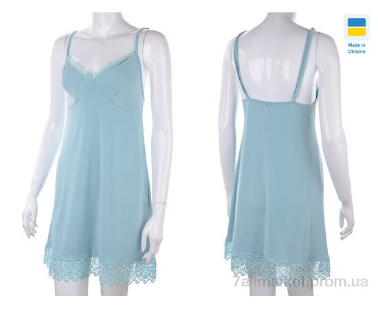 Фотография Ночная рубашка Весна/осень 8288 mint (3 шт. р.сетка 46-50) "Nadia & Natali" недорого оптом от прямого поставщика, изображение 3
