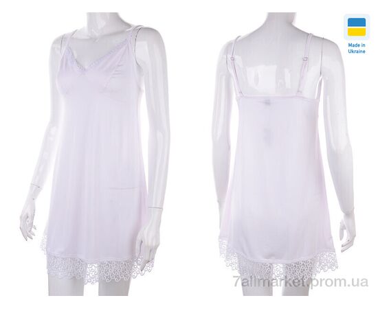 Фотография Ночная рубашка Весна/осень 8288 white (3 шт. р.сетка 46-50) "Nadia & Natali" недорого оптом от прямого поставщика, изображение 3