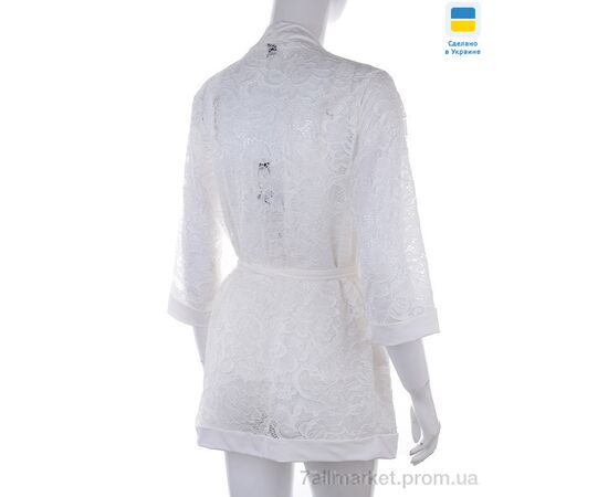 Фотография Ночная рубашка Весна/осень 0511 white (3 шт. р.сетка S-L) "Nadia & Natali" недорого оптом от прямого поставщика, изображение 2