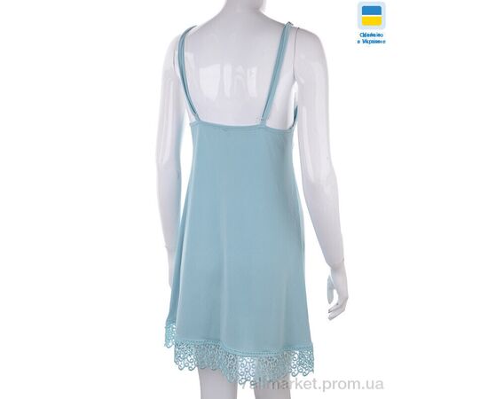 Фотография Ночная рубашка Весна/осень 8288 mint батал (3 шт. р.сетка 50-54) "Nadia & Natali" недорого оптом от прямого поставщика, изображение 2