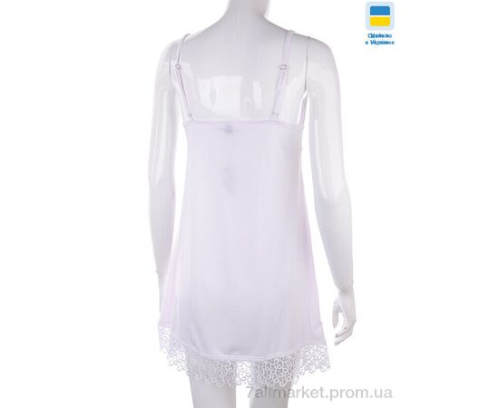 Фотография Ночная рубашка Весна/осень 8288 white батал (3 шт. р.сетка 50-54) "Nadia & Natali" недорого оптом от прямого поставщика, изображение 2