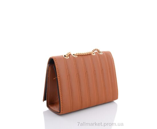 Жіноча сумка 2078-10 brown 15*20*7 см, "David Polo" недорого оптом від прямого постачальника, зображення 2