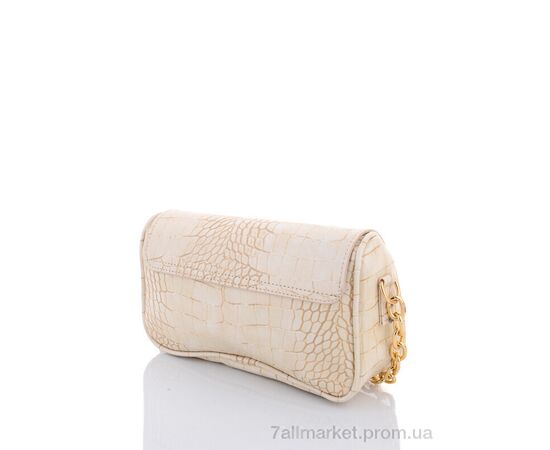 Жіноча сумка 2079-7 beige 13*22*6 см, "David Polo" недорого оптом від прямого постачальника, зображення 2