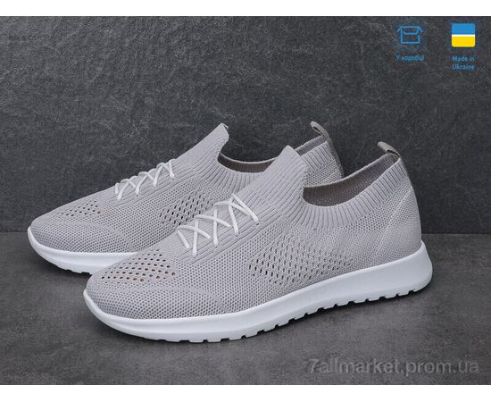 Фотография Кроссовки женские модные Лето 22205 сірий (8 пар р.36-40) "Box&Co" недорого оптом от прямого поставщика, изображение 4