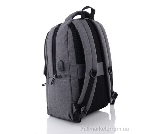 Рюкзак жіночий 521 grey 45*30*16 см, "Superbag" недорого оптом від прямого постачальника, зображення 2