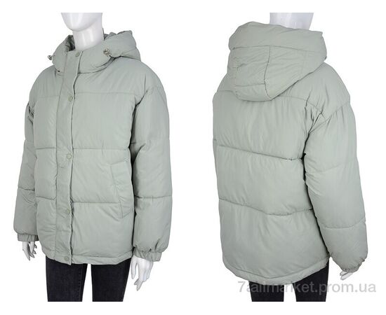 Фотография Куртка женская Зима 2875 green (4 шт. р.сетка M-2XL) "Hope" недорого оптом от прямого поставщика, изображение 3