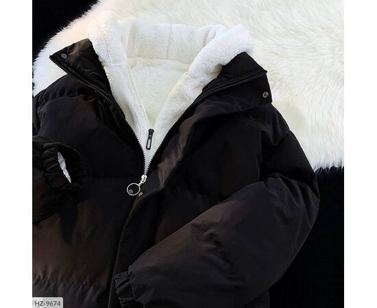 Фотография Женская куртка плащевка на синтипоне с капюшоном р.48-52;54-60;54-58 "BEST FASHION" купить недорого от прямого поставщика, изображение 4