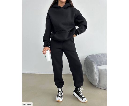 Жіночий спортивний костюм на флісі великого розміру. р.48-52 "BEST FASHION" купити недорого від прямого постачальника, зображення 12