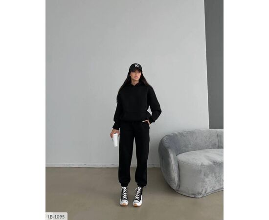 Жіночий спортивний костюм на флісі великого розміру. р.48-52 "BEST FASHION" купити недорого від прямого постачальника, зображення 3