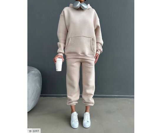 Жіночий спортивний костюм на флісі великого розміру. р.48-52 "BEST FASHION" купити недорого від прямого постачальника, зображення 4