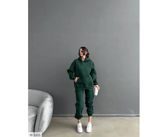 Жіночий спортивний костюм на флісі великого розміру. р.48-52 "BEST FASHION" купити недорого від прямого постачальника, зображення 7