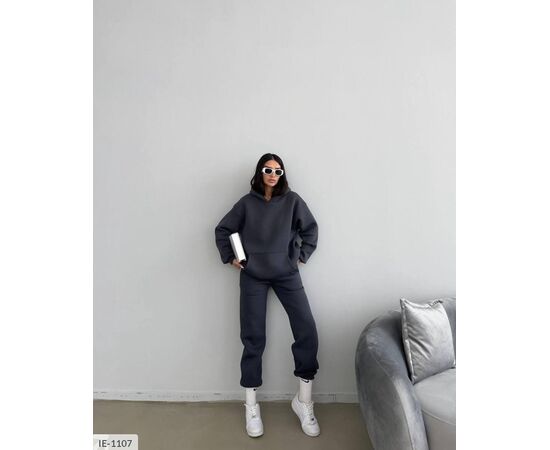 Жіночий спортивний костюм на флісі великого розміру. р.48-52 "BEST FASHION" купити недорого від прямого постачальника, зображення 11