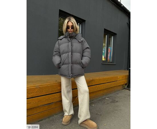 Фотография Капюшон на кнопках, снимается по необходимости р.42-46 "BEST FASHION" купить недорого от прямого поставщика, изображение 13