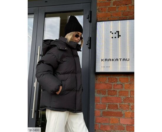 Фотография Капюшон на кнопках, снимается по необходимости р.42-46 "BEST FASHION" купить недорого от прямого поставщика, изображение 10