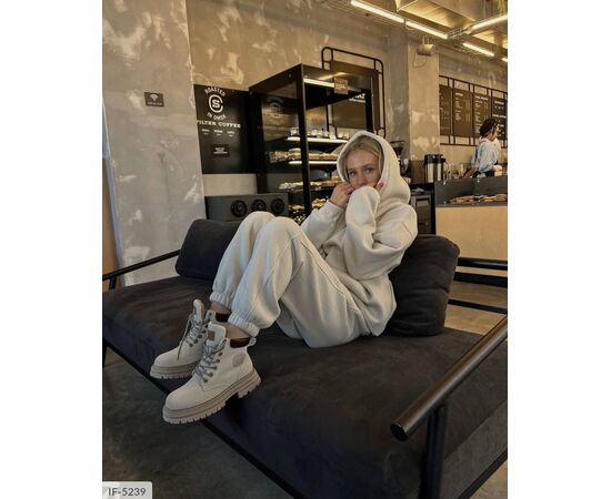 Жіночий спортивний костюм на флісі р.42-46 "BEST FASHION" купити недорого від прямого постачальника, зображення 5