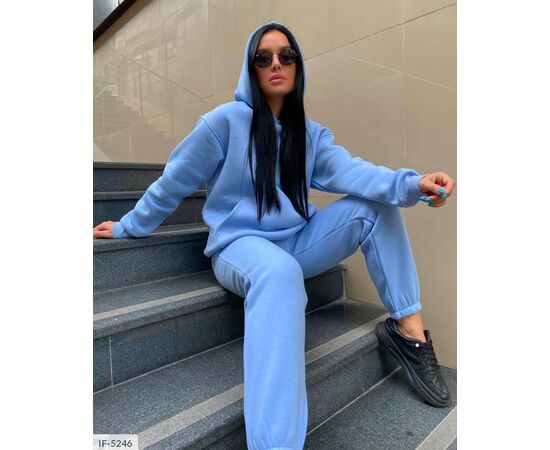 Жіночий спортивний костюм на флісі великого розміру. р.48-52 "BEST FASHION" купити недорого від прямого постачальника, зображення 10