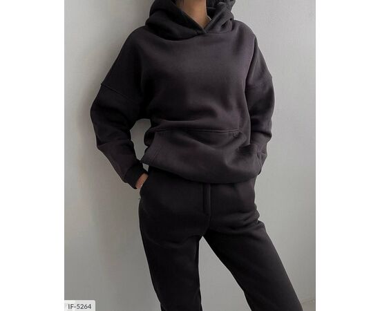 Жіночий спортивний костюм на флісі великого розміру. р.48-52 "BEST FASHION" купити недорого від прямого постачальника, зображення 14