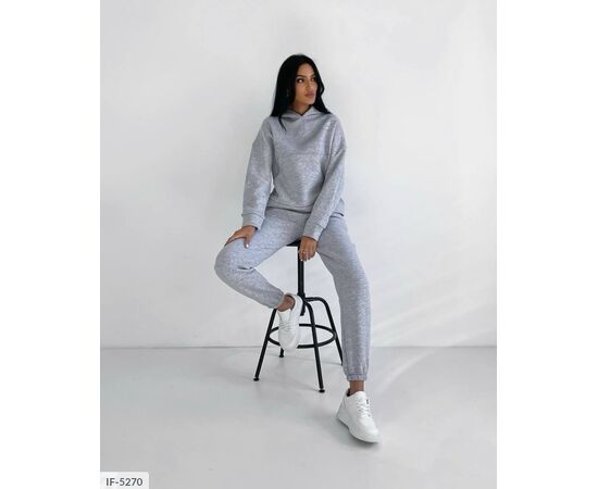 Жіночий спортивний костюм на флісі великого розміру. р.48-52 "BEST FASHION" купити недорого від прямого постачальника, зображення 2