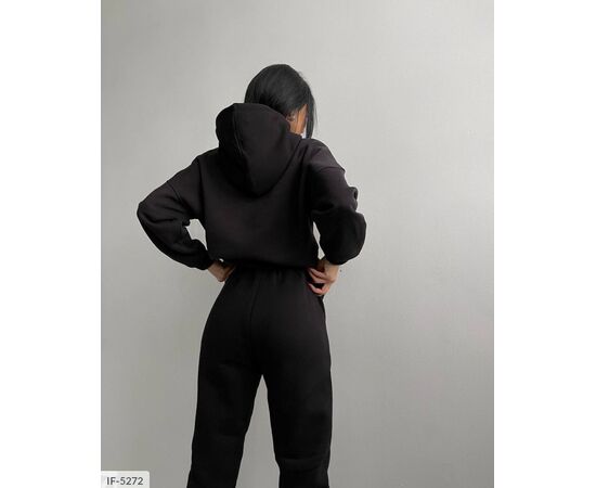 Жіночий спортивний костюм на флісі великого розміру. р.48-52 "BEST FASHION" купити недорого від прямого постачальника, зображення 3