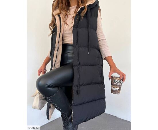 Двостороння (чорний + беж) р.50-54 "BEST FASHION" купити недорого від прямого постачальника, зображення 15