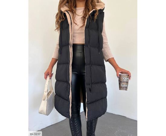 Двостороння (чорний + беж) р.50-54 "BEST FASHION" купити недорого від прямого постачальника, зображення 13