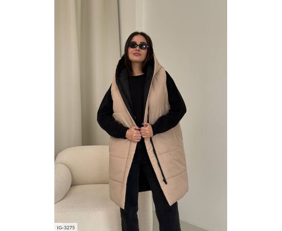 Двостороння (чорний + беж) р.50-54 "BEST FASHION" купити недорого від прямого постачальника, зображення 9