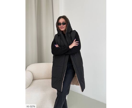 Двостороння (чорний + беж) р.42-44;46-48 "BEST FASHION" купити недорого від прямого постачальника, зображення 8