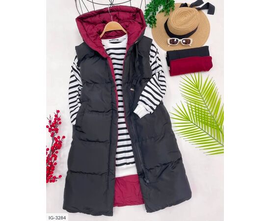 Двостороння (чорний + беж) р.42-44;46-48 "BEST FASHION" купити недорого від прямого постачальника, зображення 4