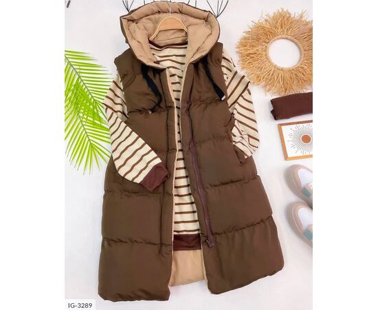 Двостороння (чорний + беж) р.50-54 "BEST FASHION" купити недорого від прямого постачальника, зображення 2