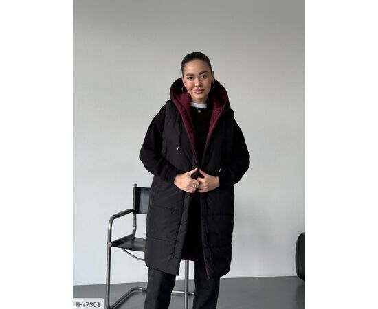 Двостороння (чорний + беж) р.50-54 "BEST FASHION" купити недорого від прямого постачальника, зображення 18