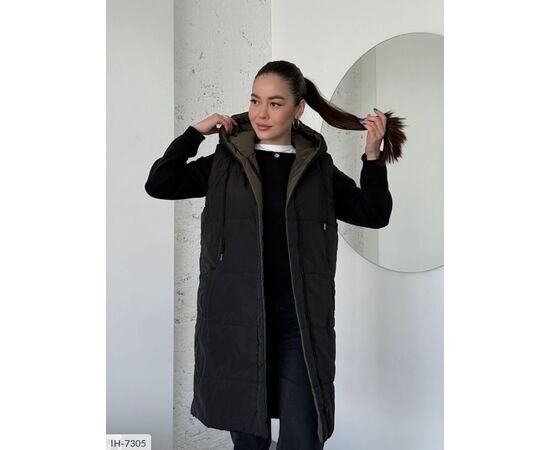 Двостороння (чорний + беж) р.50-54 "BEST FASHION" купити недорого від прямого постачальника, зображення 16