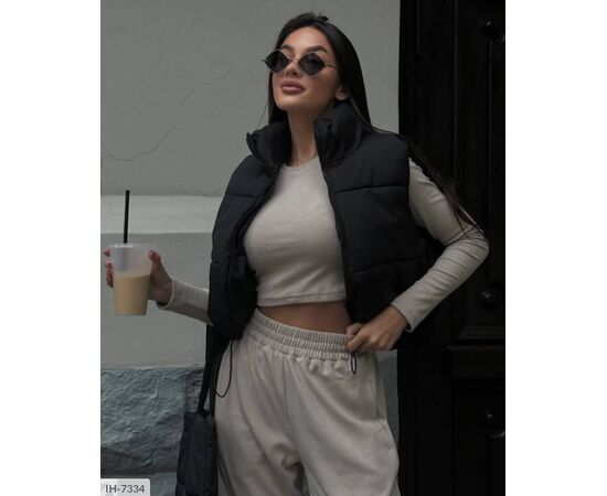 Жіночий весняний жилет плащівка р.42-44;46-48 "BEST FASHION" купити недорого від прямого постачальника, зображення 9