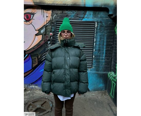 Фотография Капюшон на кнопках, снимается по необходимости р.42-46 "BEST FASHION" купить недорого от прямого поставщика, изображение 3