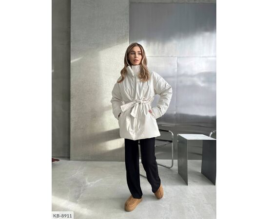 Куртка з екошкіри р.50-52;48-52 "BEST FASHION" купити недорого від прямого постачальника, зображення 3