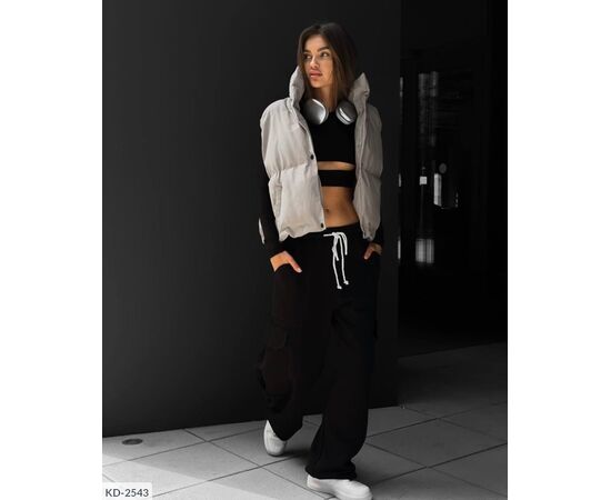 Жіночий весняний жилет плащівка р.42;44;46;48;42-44;46-48 (3кол.) "BEST FASHION" купити недорого від прямого постачальника, зображення 14