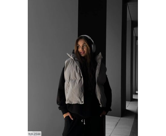 Жіночий весняний жилет плащівка р.42;44;46;48;42-44;46-48 (3кол.) "BEST FASHION" купити недорого від прямого постачальника, зображення 13