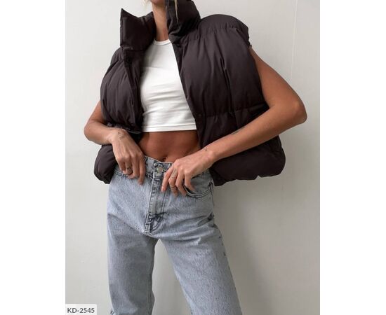 Жіночий весняний жилет плащівка р.42;44;46;48;42-44;46-48 (3кол.) "BEST FASHION" купити недорого від прямого постачальника, зображення 12