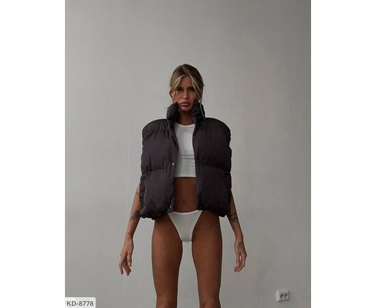 Жіночий весняний жилет плащівка р.42;44;46;48;42-44;46-48 (3кол.) "BEST FASHION" купити недорого від прямого постачальника, зображення 8