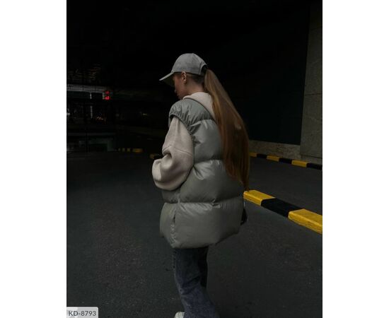 Жіночий весняний жилет плащівка р.42-44;46-48 (5кол.) "BEST FASHION" купити недорого від прямого постачальника, зображення 2