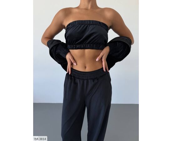 Жіночий трикотажний спортивний костюм р.42-44;46-48 (5кол.) "ANNABELLE" купити недорого від прямого постачальника, зображення 9