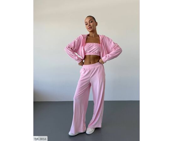 Жіночий трикотажний спортивний костюм р.42-44;46-48 (5кол.) "ANNABELLE" купити недорого від прямого постачальника, зображення 7