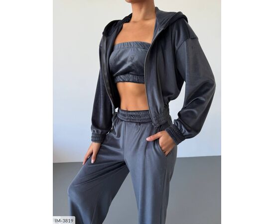 Жіночий трикотажний спортивний костюм р.42-44;46-48 (5кол.) "ANNABELLE" купити недорого від прямого постачальника, зображення 4