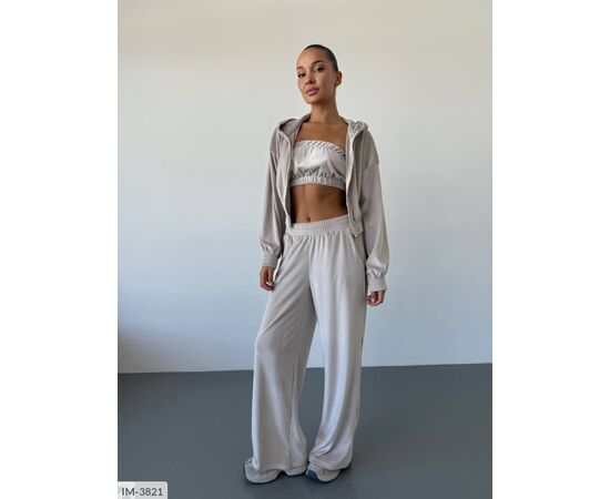 Жіночий трикотажний спортивний костюм р.42-44;46-48 (5кол.) "ANNABELLE" купити недорого від прямого постачальника, зображення 2