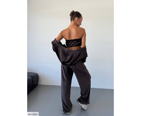 Жіночий трикотажний спортивний костюм р.42-44;46-48 (5кол.) "ANNABELLE" купити недорого від прямого постачальника, зображення 14