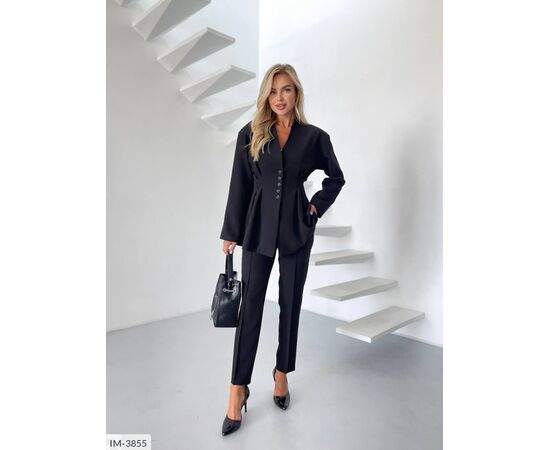 Костюм жіночий зі штанами р.42-44;46-48 (6кол.) "ANNABELLE" купити недорого від прямого постачальника, зображення 9