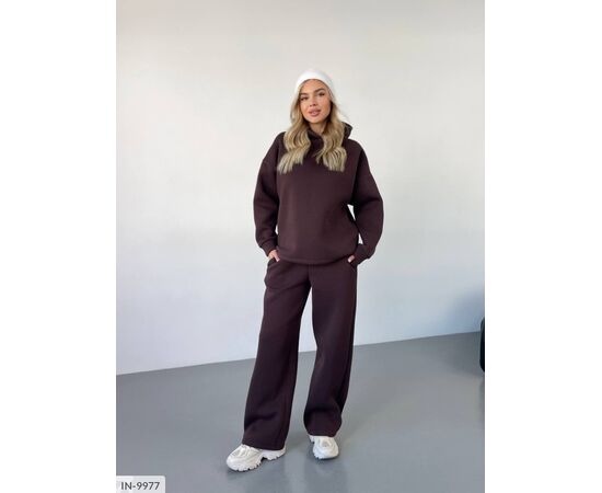 Жіночий спортивний костюм на флісі р.42-44;46-48 (6кол.) "ANNABELLE" купити недорого від прямого постачальника, зображення 2
